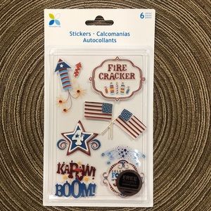 Momenta Dimensional Stickers - 4th of July